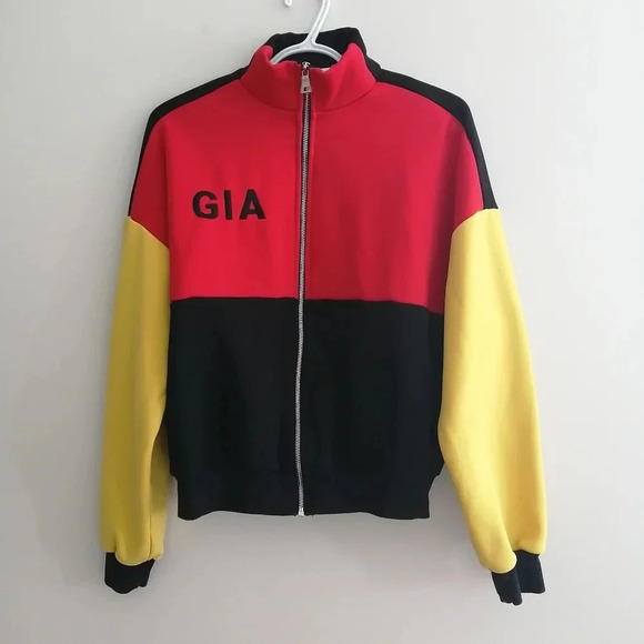 I.AM.GIA Blaster Colourblock Zip Up Fleece Lined Jacket 90s Streetwear Small - Picture 3 of 16